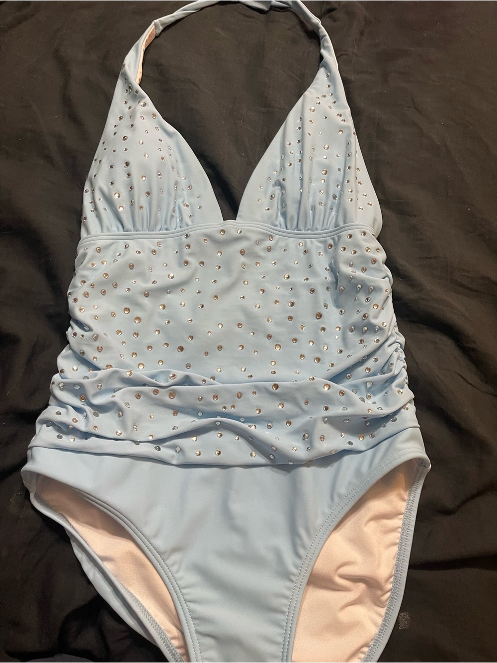 Venus size 8 rhinestone one piece bathing suit
